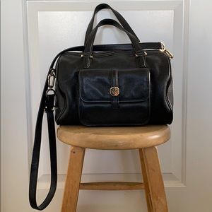 Tory Burch Robinson Middy Satchel Bag